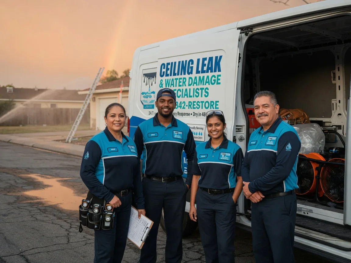 Ceiling Leak Cleanup company in White Pine, MI