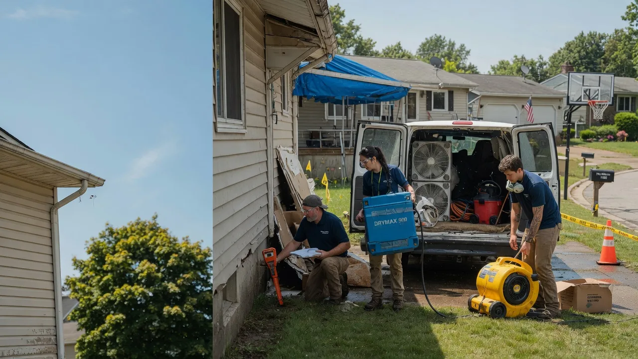 Ceiling Leak Cleanup in White Pine, MI near me