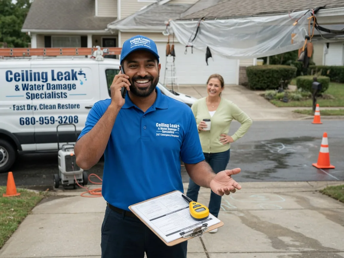 Ceiling Leak Cleanup White Pine, MI FAQs